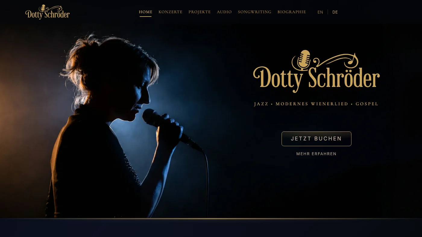Website von Doris Schröder Music